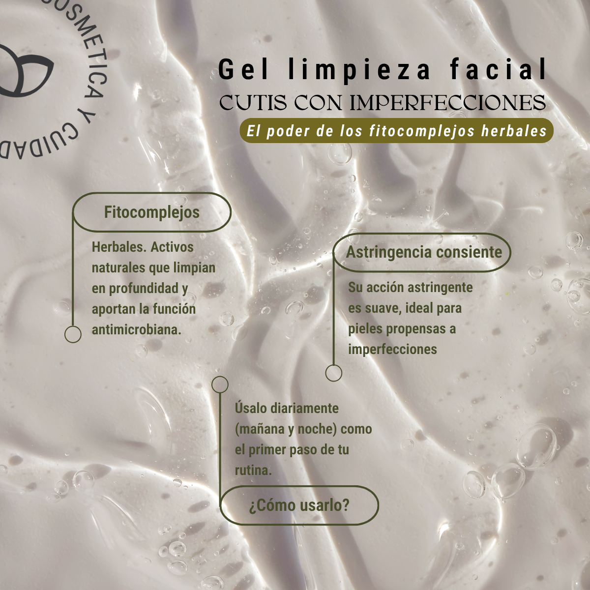 Gel de limpieza facial anti-imperfecciones 100ml