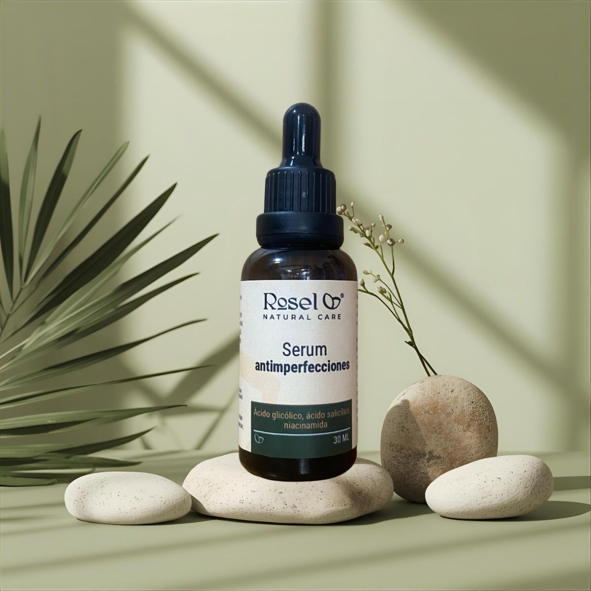 Serum antimperfecciones con ácido glicólico, niacinamida y ácido salicílico 30ml