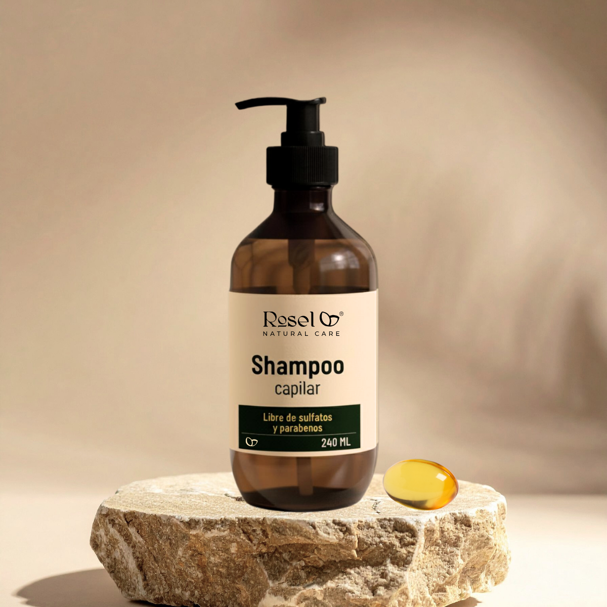Shampoo Nutritivo Pro Vitamina B5: Ultra-Suave, Uso Diario y Cero Sulfatos (240 ml)