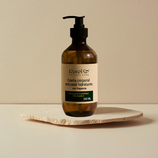 Crema artesanal corporal hidratante con fragancia (240ml)