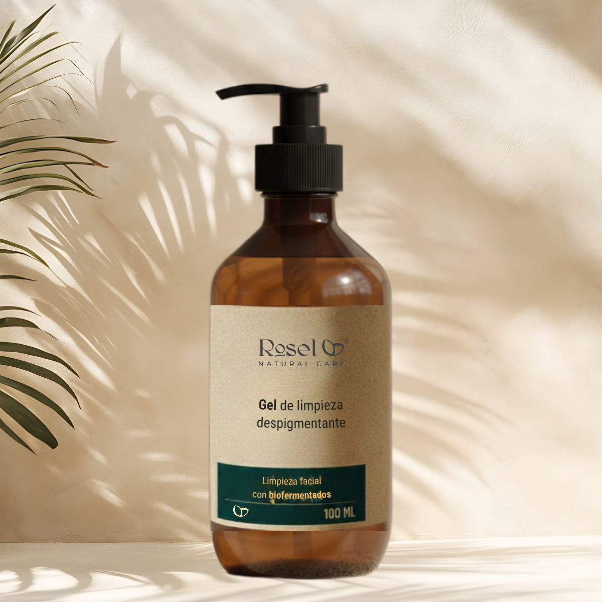 Gel de limpieza facial despigmentante con biofermentados 100ml