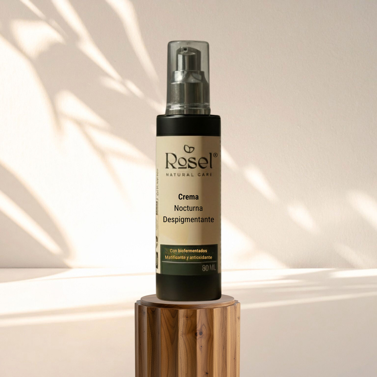 Crema Nocturna Despigmentante con Biofermentados de Arroz y Aloe Vera 80ml