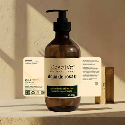 Agua de rosas 240ml