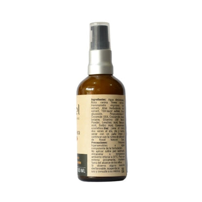 Gel de limpieza facial con agua de rosas y hamamelis (20+) 100ml