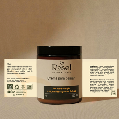 Crema para peinar nutritiva 230grs