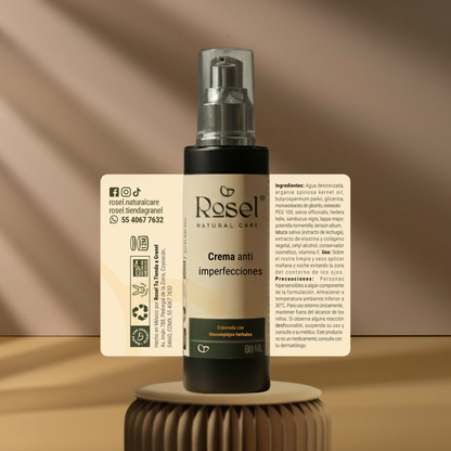 Crema Facial Antiimperfecciones con Niacinamida y Fitocomplejos Herbales 80ml
