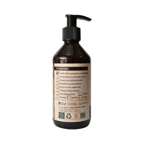 Shampoo cabello teñido, procesado y maltratado 240ml