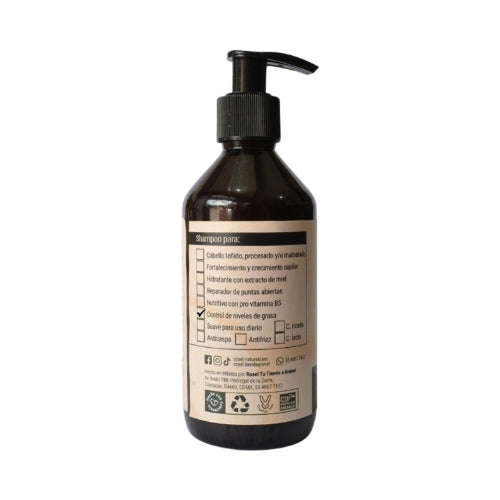 Shampoo control de niveles de grasa 240ml