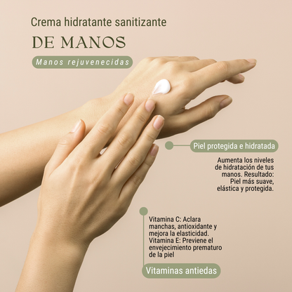 Crema sanitizante de manos (100 ml)