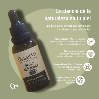 Serum Hidratante 30+ con Biofermentados 30ml