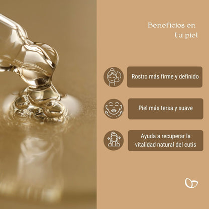 Serum reafirmante facial 45+ con cafeína y extractos botánicos 30ml