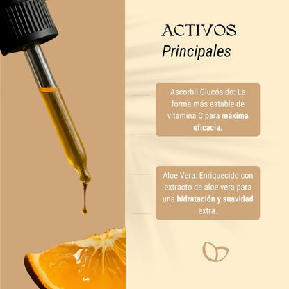 Serum de Vitamina C Despigmentante, Antioxidante y Antiedad 30ml