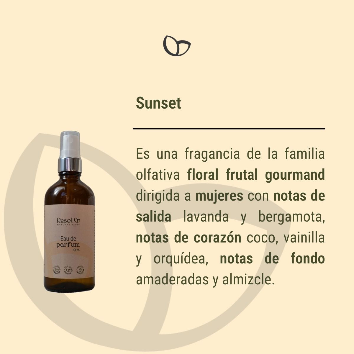 Agua de perfume Sunset