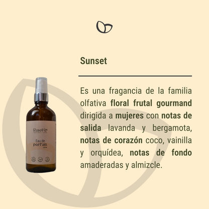 Agua de perfume Sunset