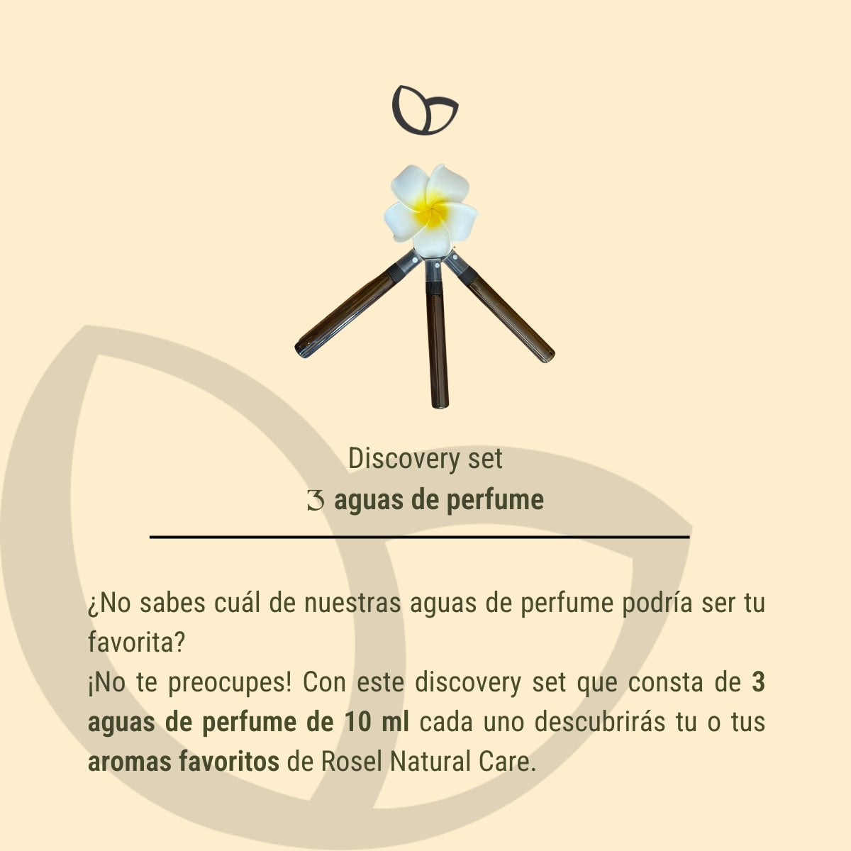 Discovery set 3 aguas de perfume 10ml cada una