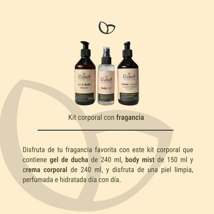 Kit corporal con fragancias