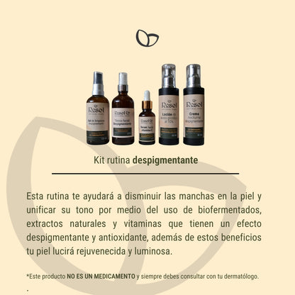 Kit rutina despigmentante