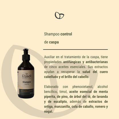 Shampoo control de caspa 240ml